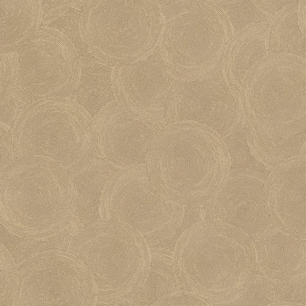 Hygge Home Stone Circles Motif In Bronze Brown Galerie Wallcoverings Gg82132 1