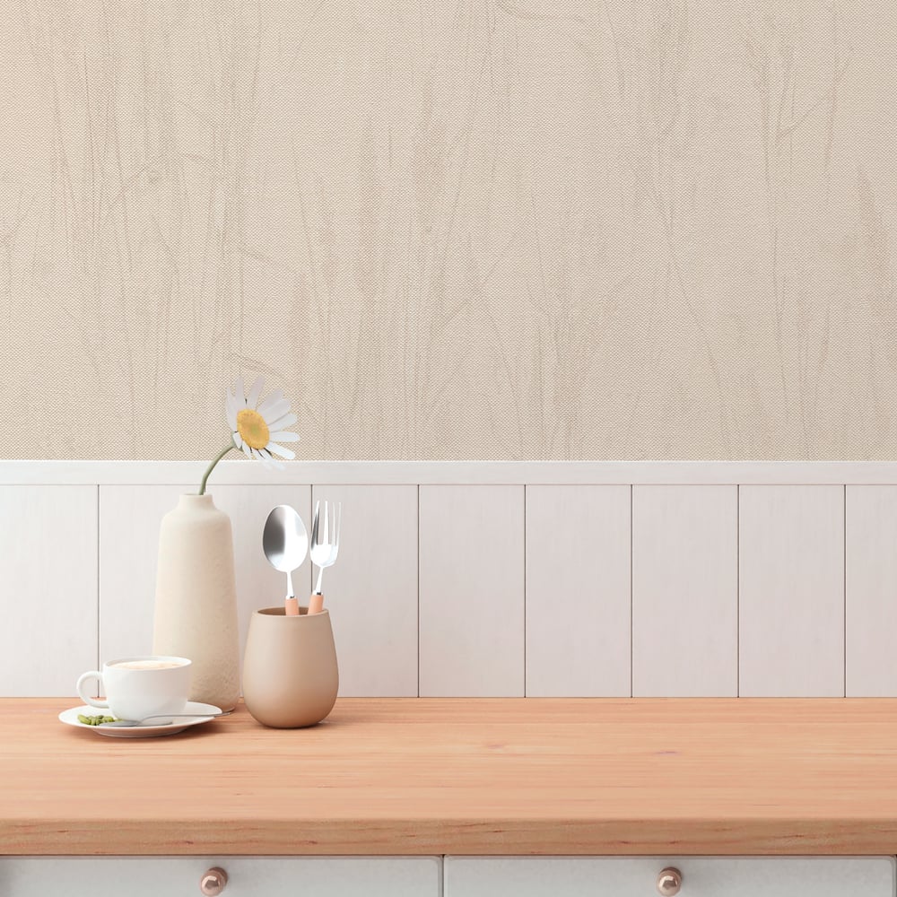 Hygge Home Meadow Stems Motif In Bronze Brown Galerie Wallcoverings Gg82139 2