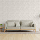 Hygge Home Fern Weave Motif In Blue Galerie Wallcoverings Gg82148 3