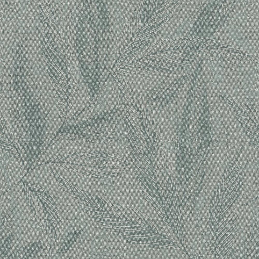 Hygge Home Fern Weave Motif In Green Galerie Wallcoverings Gg82150 1