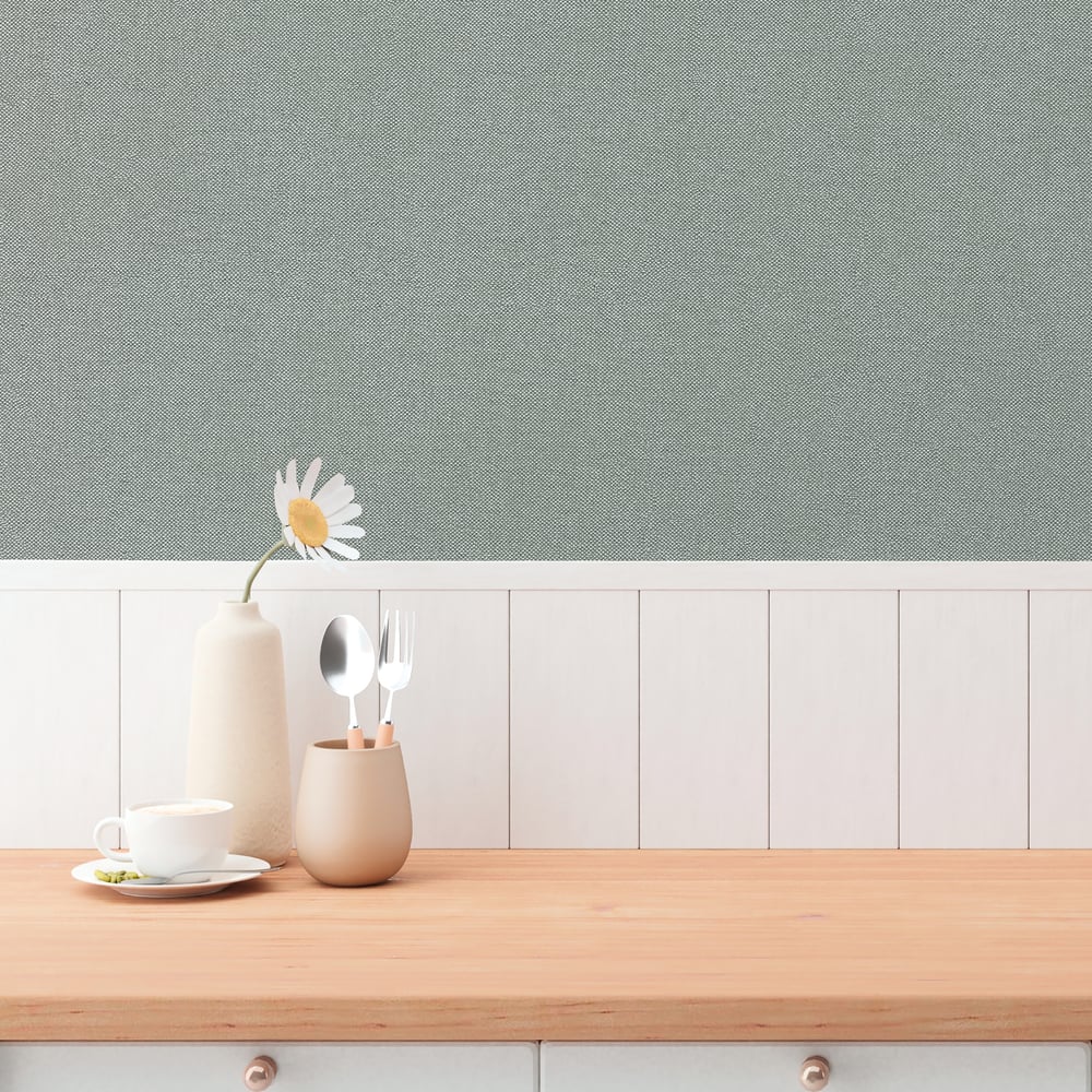 Hygge Home Plain Texture In Green Galerie Wallcoverings Gg82155 2