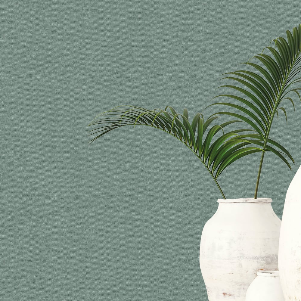 Hygge Home Plain Texture In Green Galerie Wallcoverings Gg82157 2