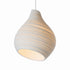Hive Scraplight Pendant White in Various Sizes
