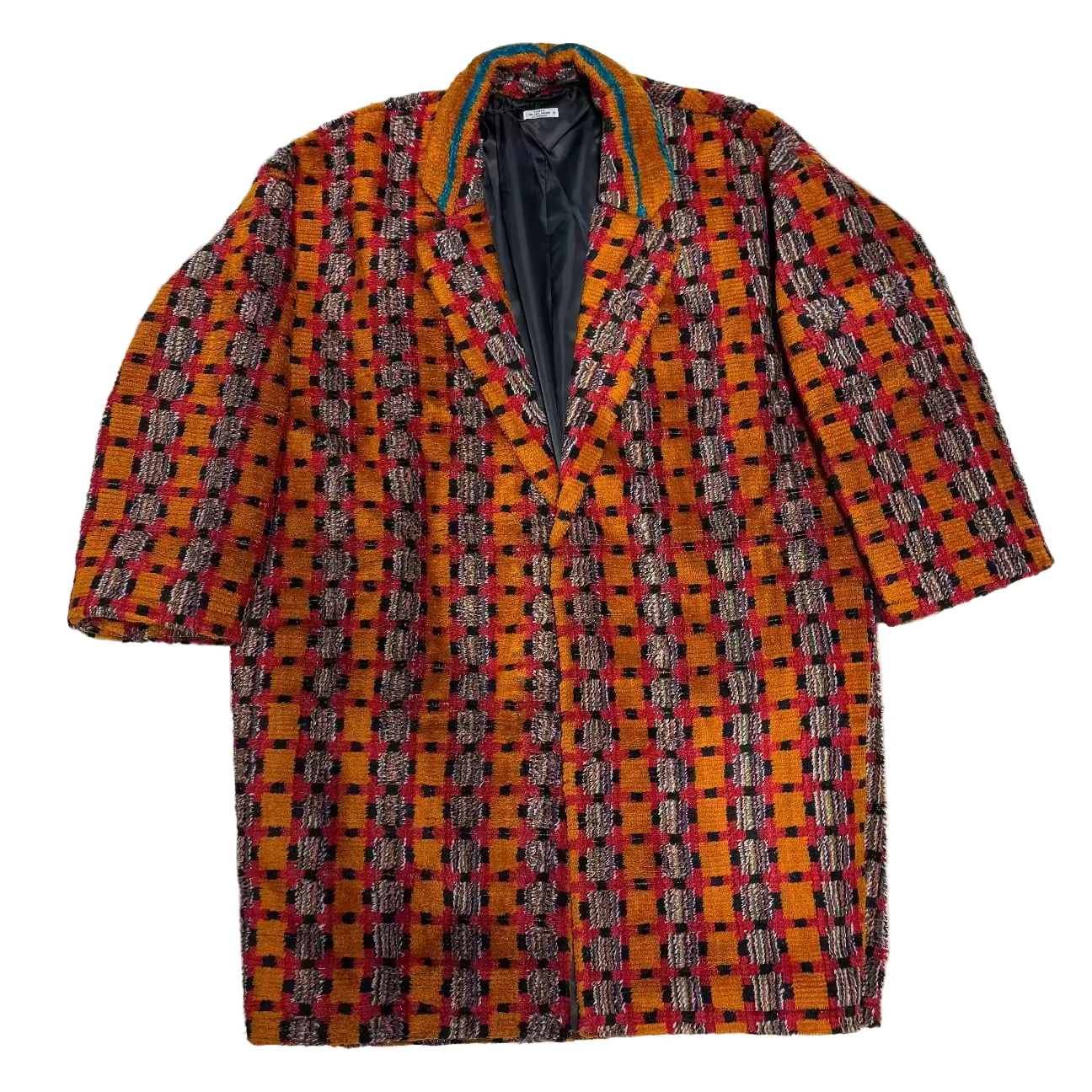 Truck Seat Fabric Collared Coat - 7