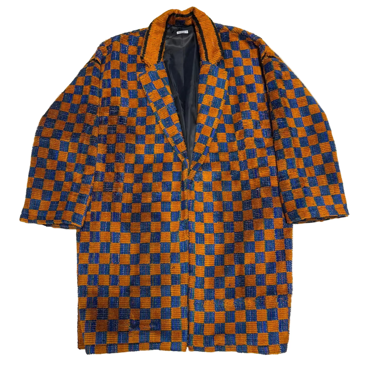 Truck Seat Fabric Collared Coat - 8