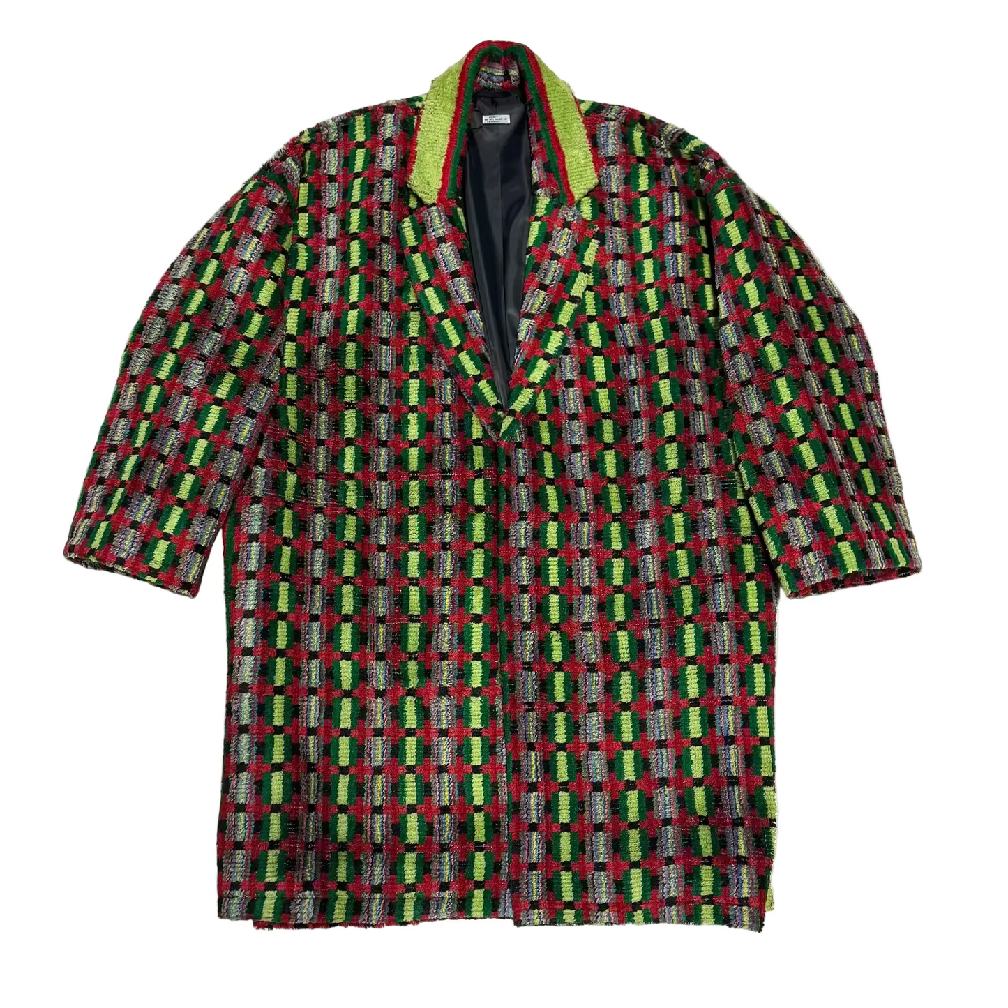 Truck Seat Fabric Collared Coat - 9