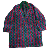 Truck Seat Fabric Collared Coat - 10