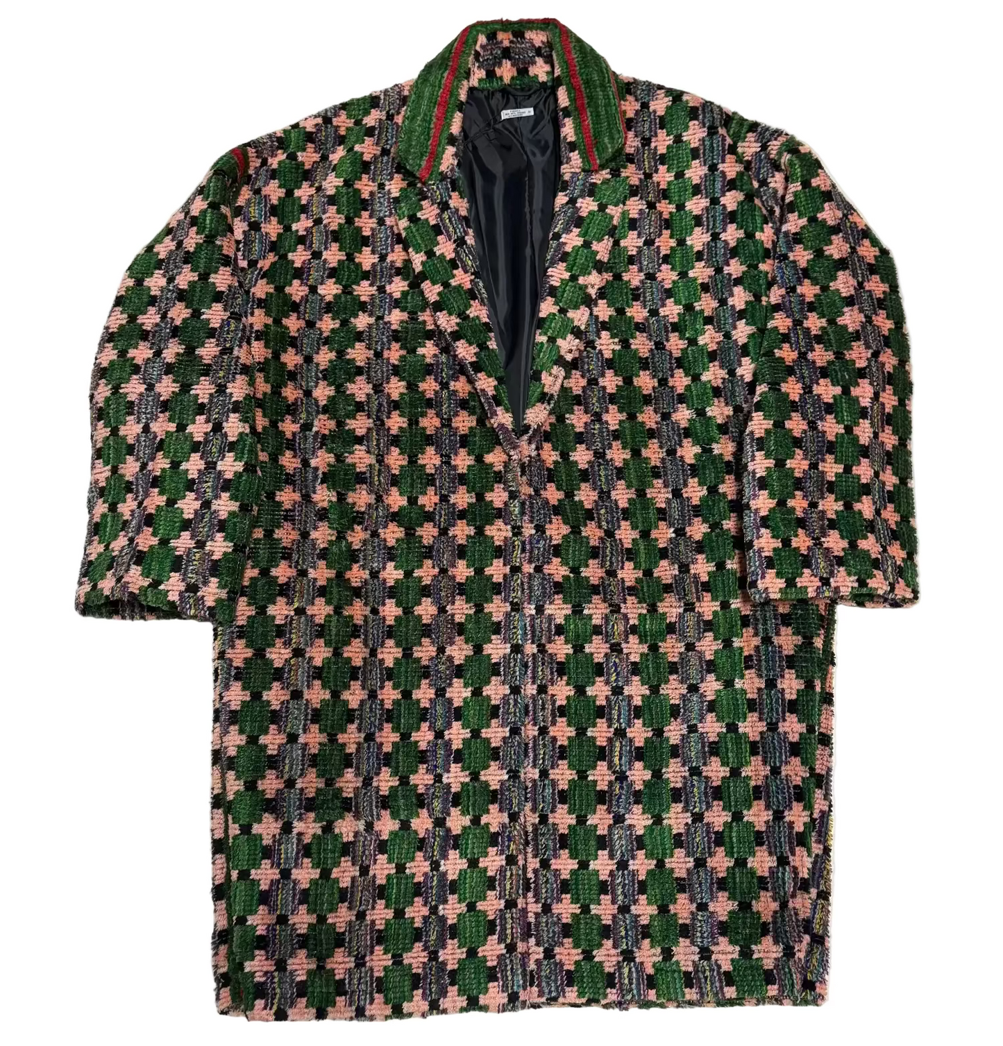 Truck Seat Fabric Collared Coat - 12