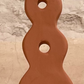 Moroccan Unglazed Terracotta Candle Holder Infinity 2