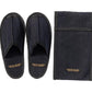 waxed canvas portable slipper large black design by puebco 1