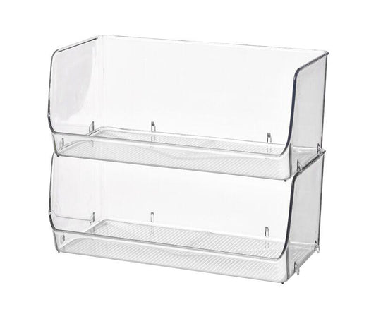 plastic stacking storage thin design by puebco 2