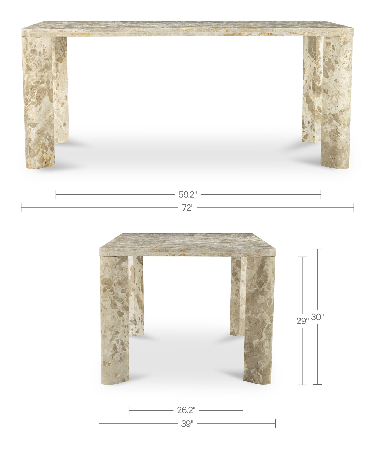 Segment Dining Table Moes Home Collection Mhc Jd 1107 34 0 2