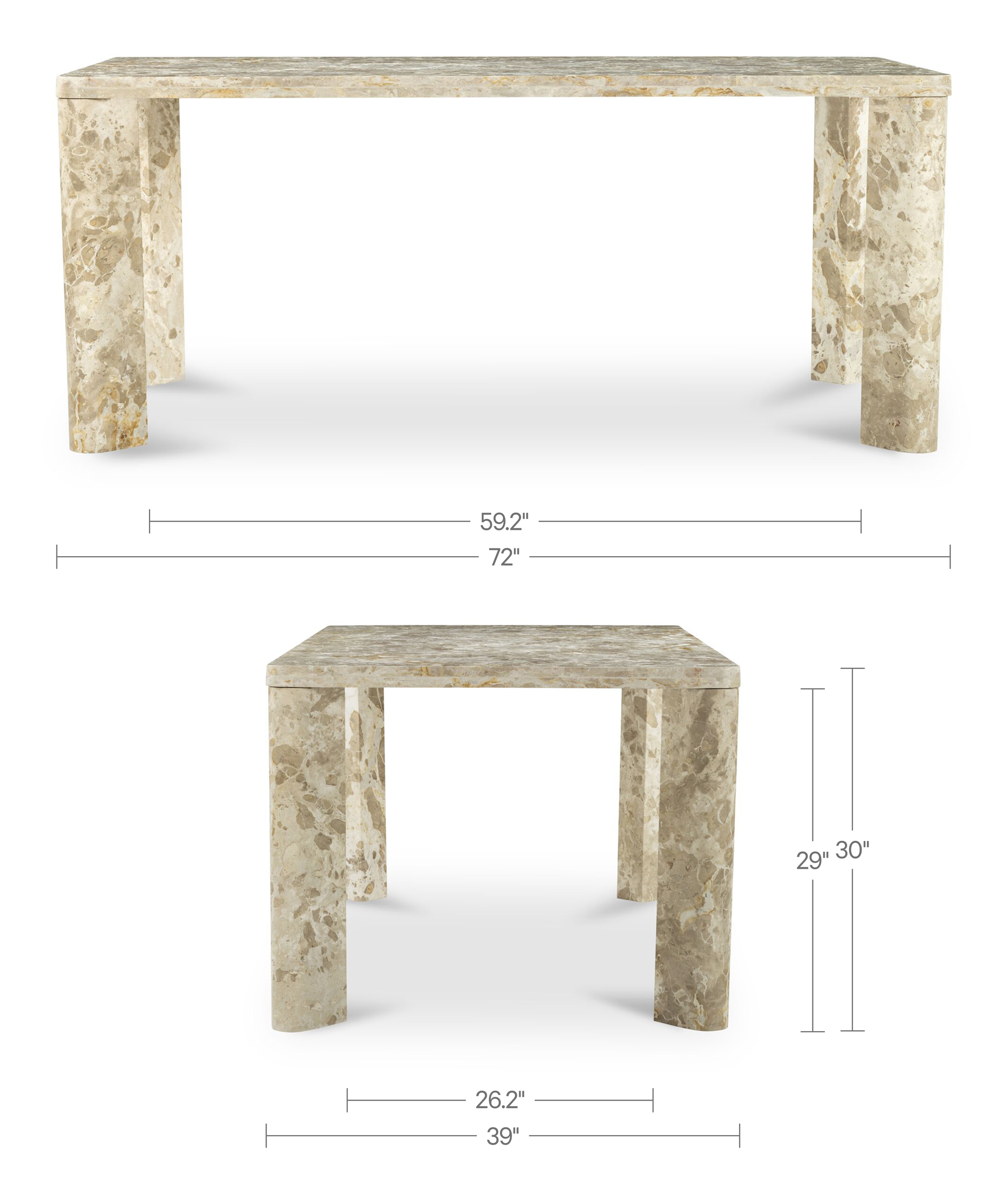 Segment Dining Table Moes Home Collection Mhc Jd 1107 34 0 2