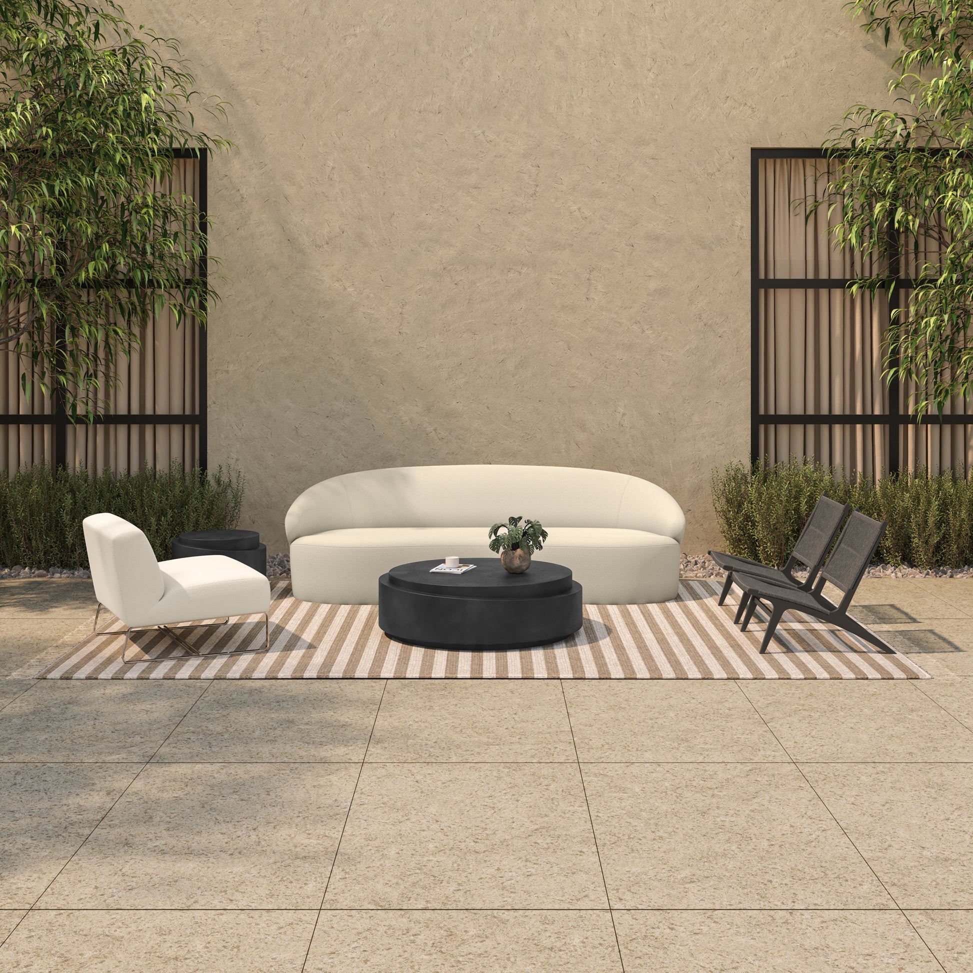Cosmo Outdoor Accent Table Moes Home Collection Mhc Jk 1016 02 19