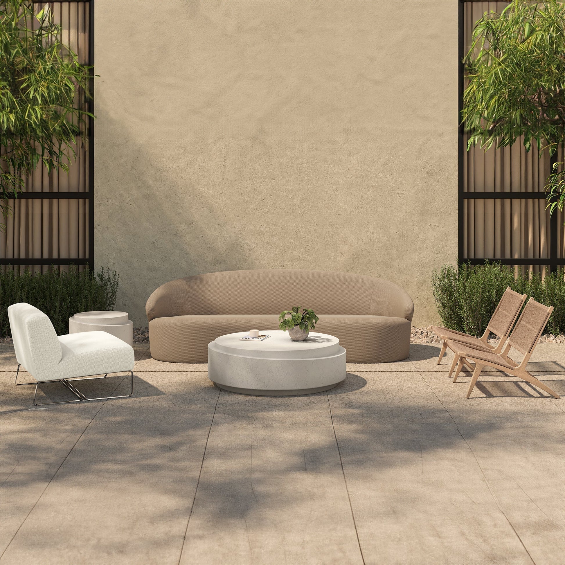 Cosmo Outdoor Accent Table Moes Home Collection Mhc Jk 1016 02 18