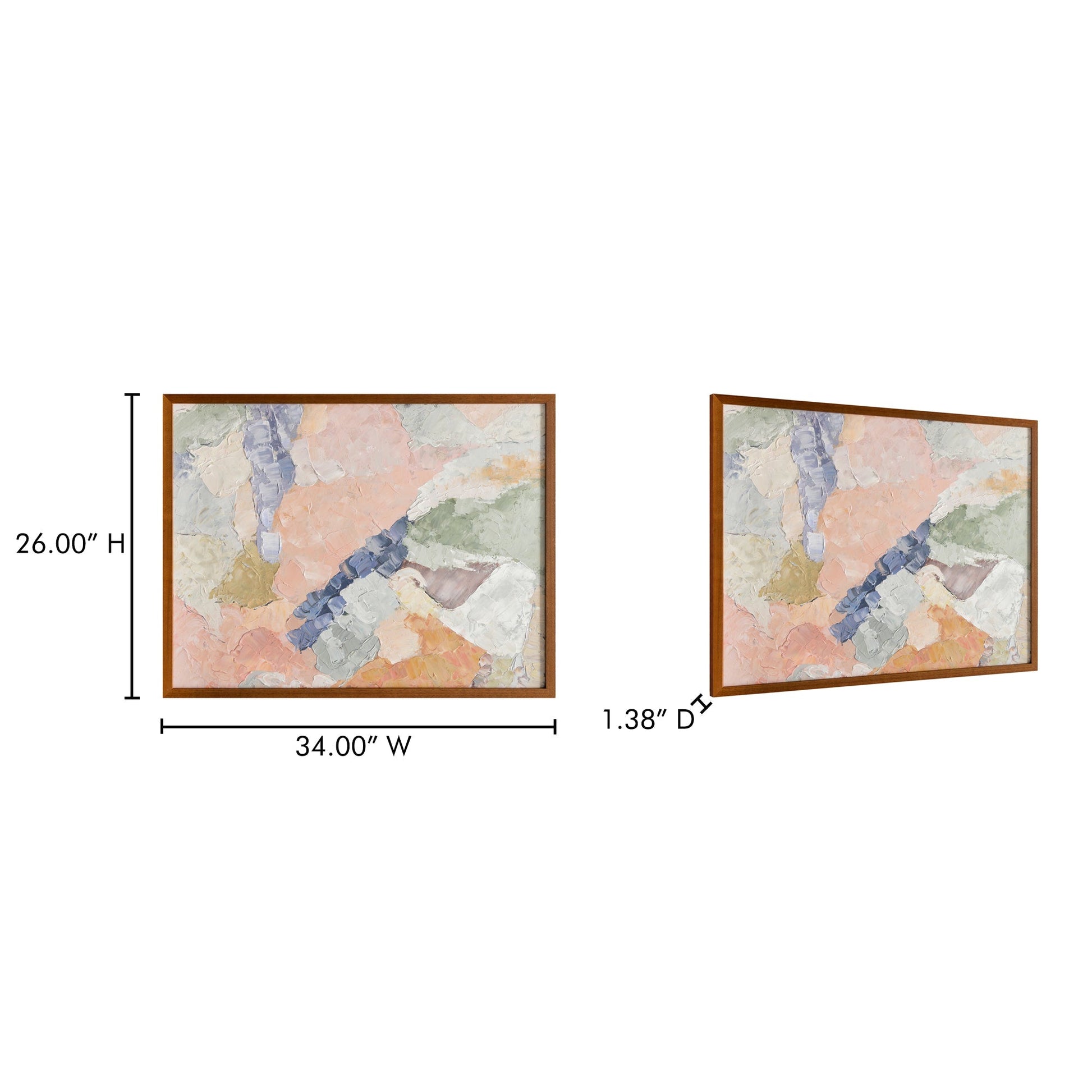 Esti Framed Painting Moes Home Collection Mhc Jq 1048 37 5