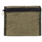 vintage parachute light pouch large olive design by puebco 1