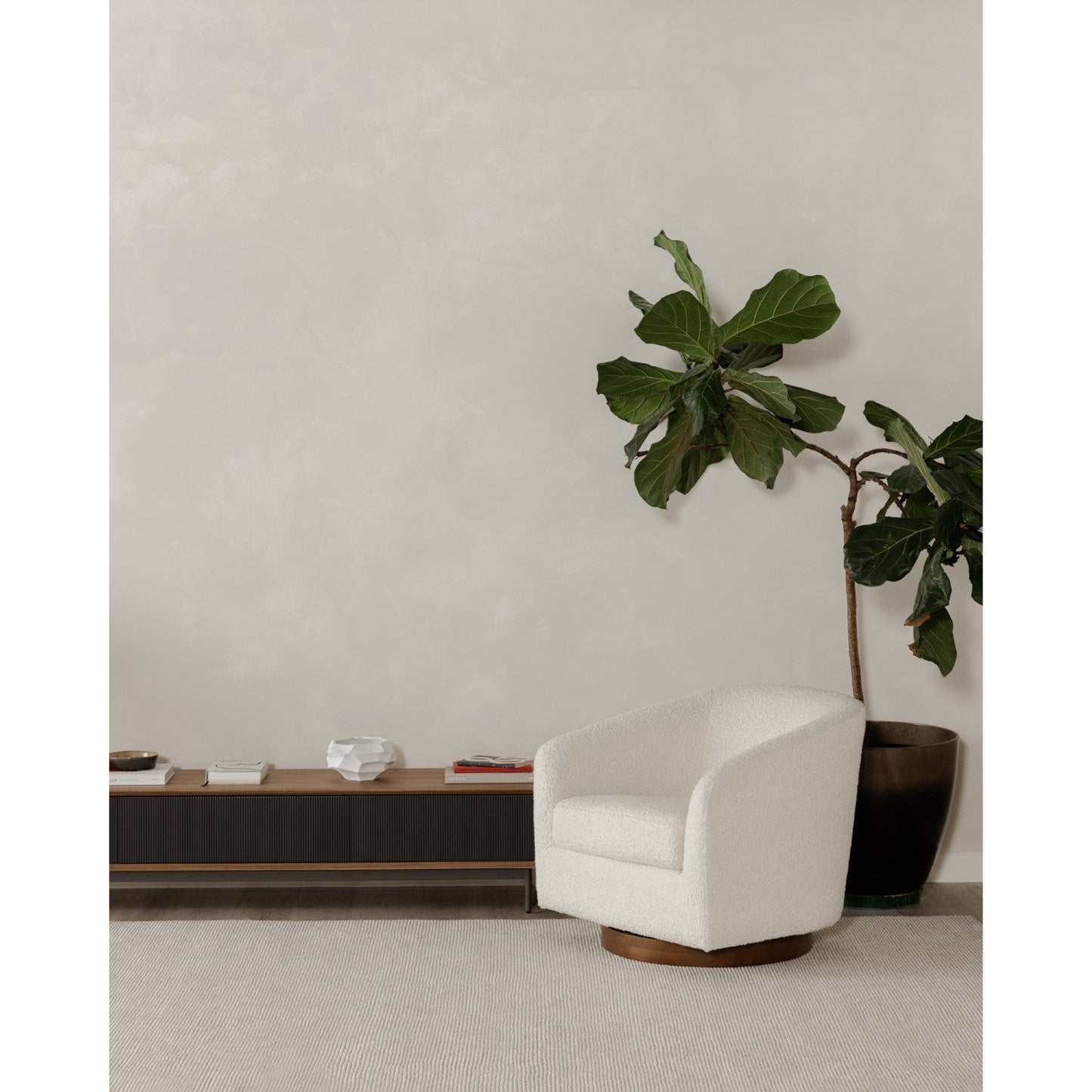 oscy swivel chair vegan by Moe's Home Collection mhc kq 1015 24 12
