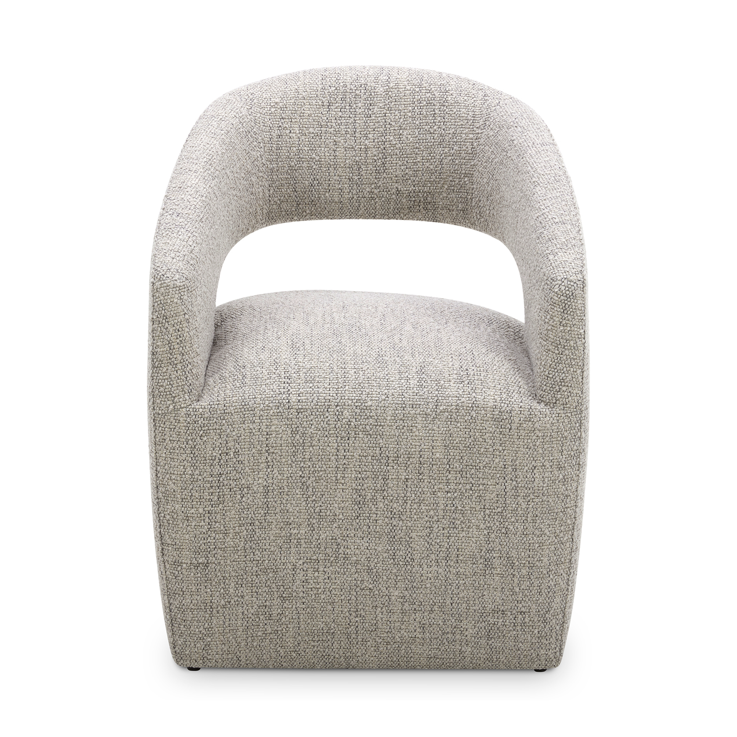 Barrow Performance Fabric Rolling Dining Chair By Moe's Home Collection Mhc Kq 1024 18 By Moe's Home Collection 2