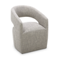 Barrow Performance Fabric Rolling Dining Chair By Moe's Home Collection Mhc Kq 1024 18 By Moe's Home Collection 4