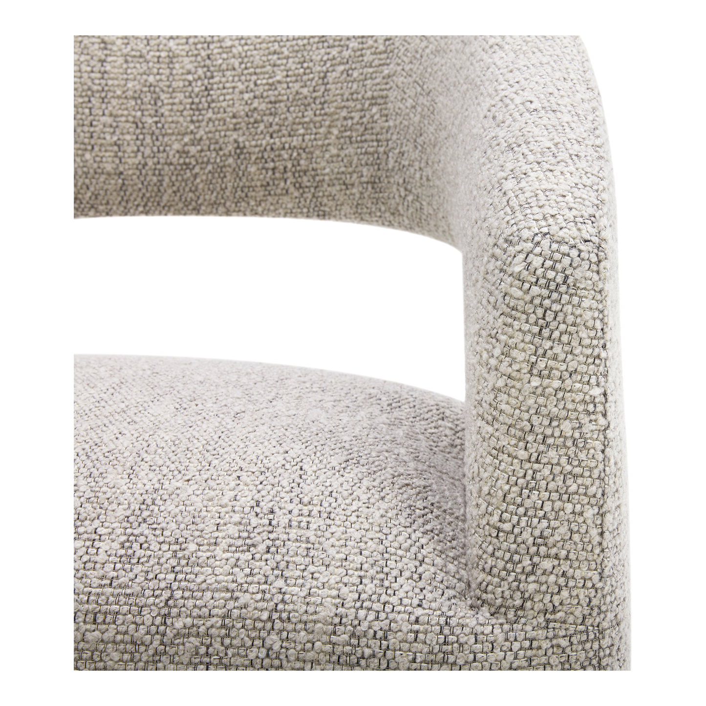Barrow Performance Fabric Rolling Dining Chair By Moe's Home Collection Mhc Kq 1024 18 By Moe's Home Collection 14