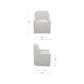 Maisie Rolling Dining Chair Moes Home Collection Mhc Kq 1045 34 Usa 4
