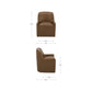 Maisie Rolling Dining Chair Moes Home Collection Mhc Kq 1045 34 Usa 6