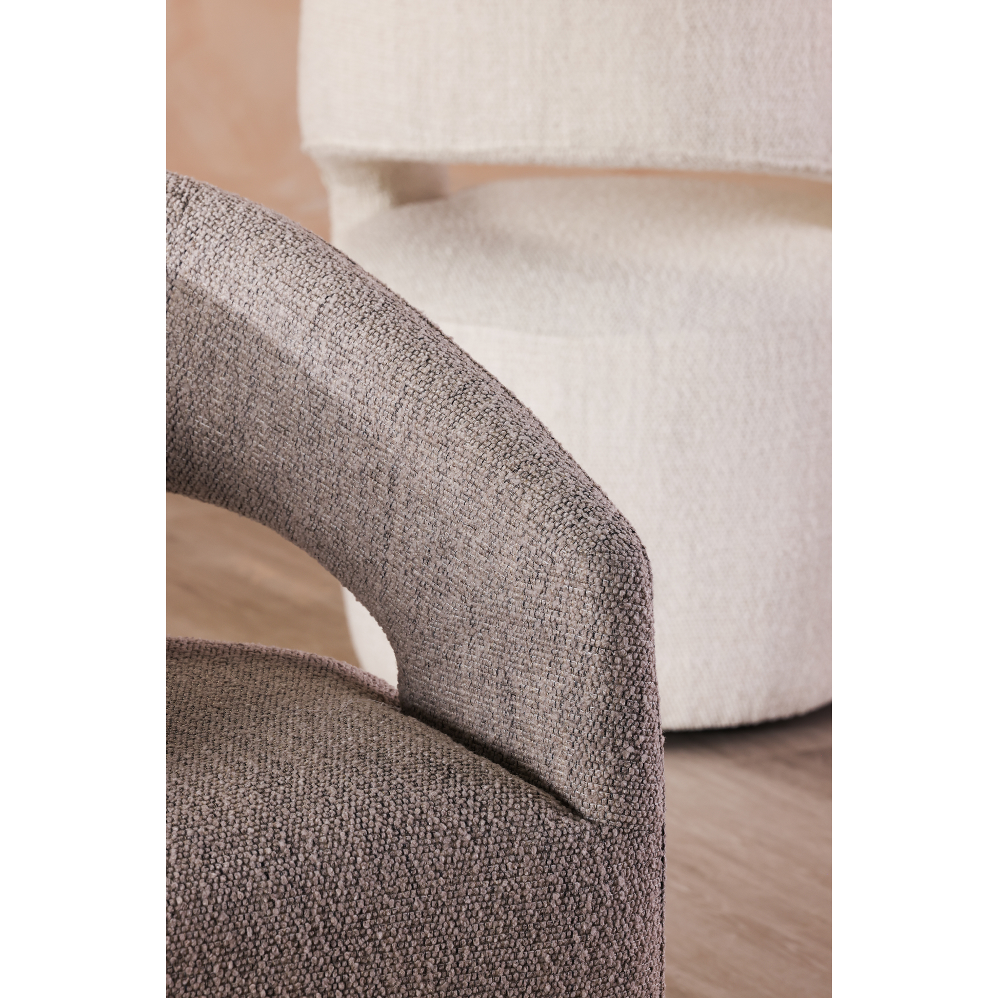 Barrow Performance Fabric Rolling Dining Chair By Moe's Home Collection Mhc Kq 1024 18 By Moe's Home Collection 15