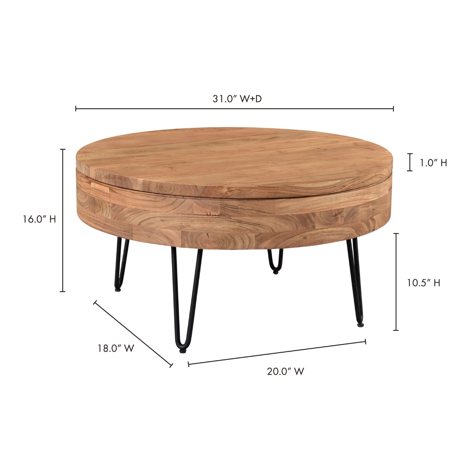Privado Storage Coffee Table 18