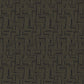 Geometric Wallpaper in Bronze/Black
