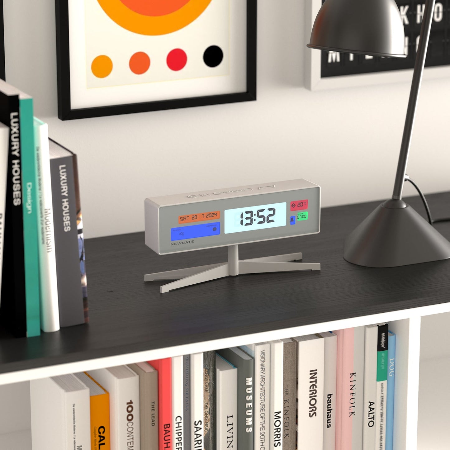 Supergenius LCD Alarm Clock