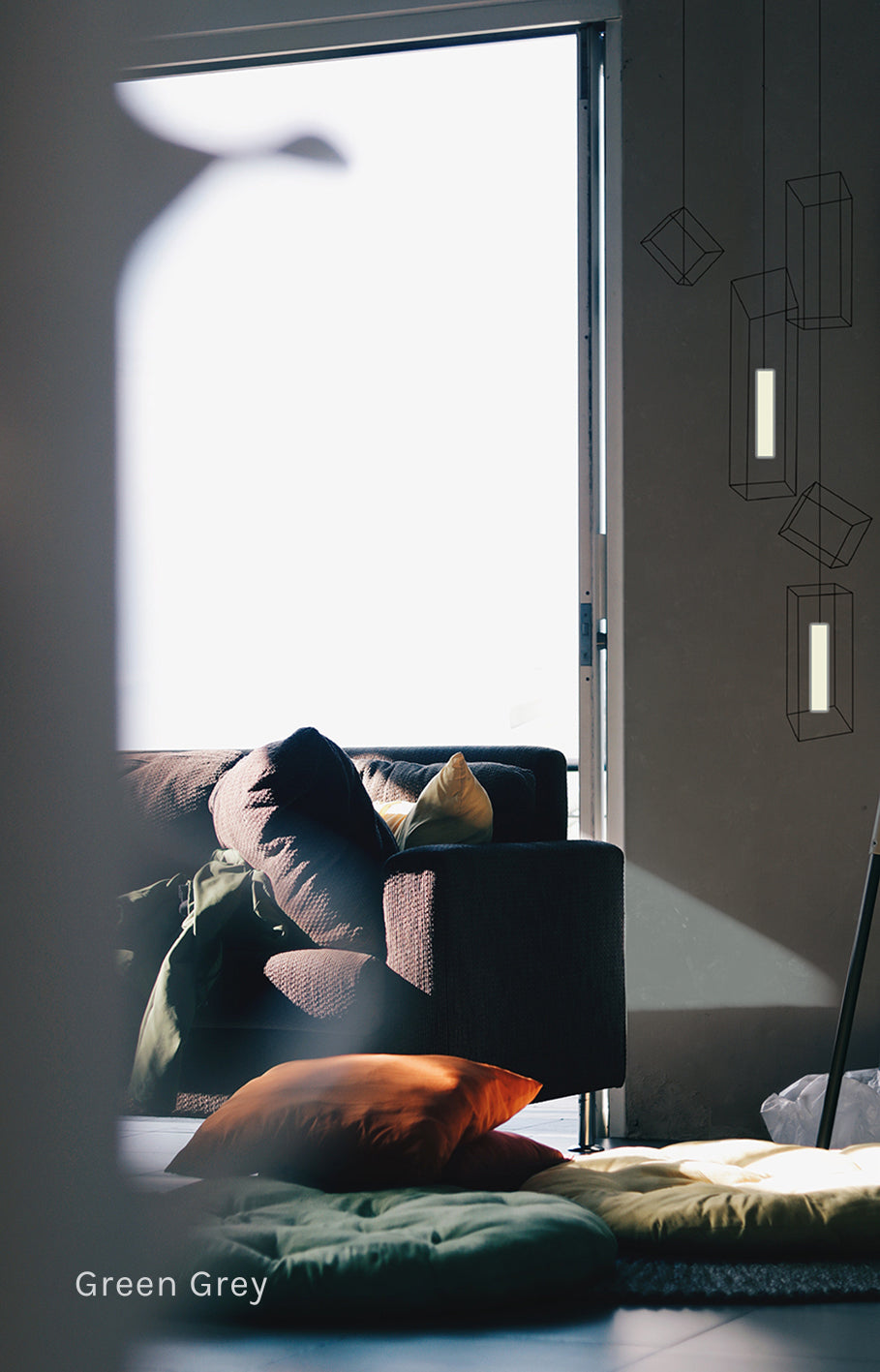 Lanterns LED Wallpaper in Various Colors by Meystyle