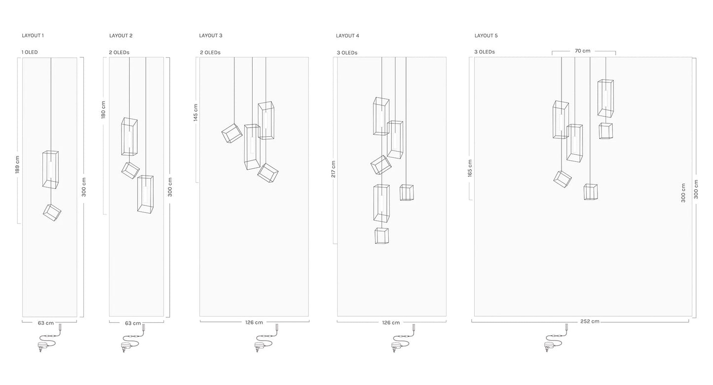 Lanterns LED Wallpaper in Various Colors by Meystyle
