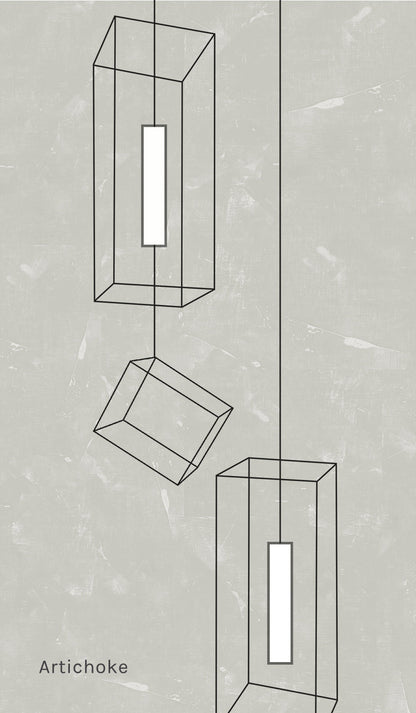 Lanterns LED Wallpaper in Various Colors by Meystyle
