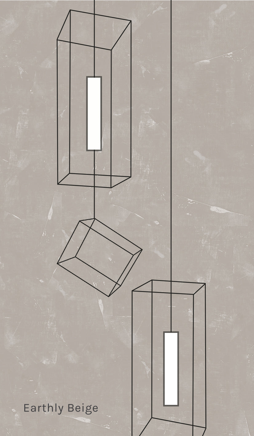 Lanterns LED Wallpaper in Various Colors by Meystyle