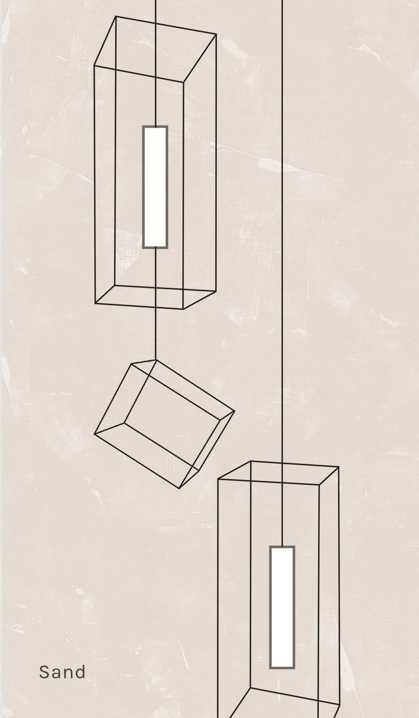 Lanterns LED Wallpaper in Various Colors by Meystyle