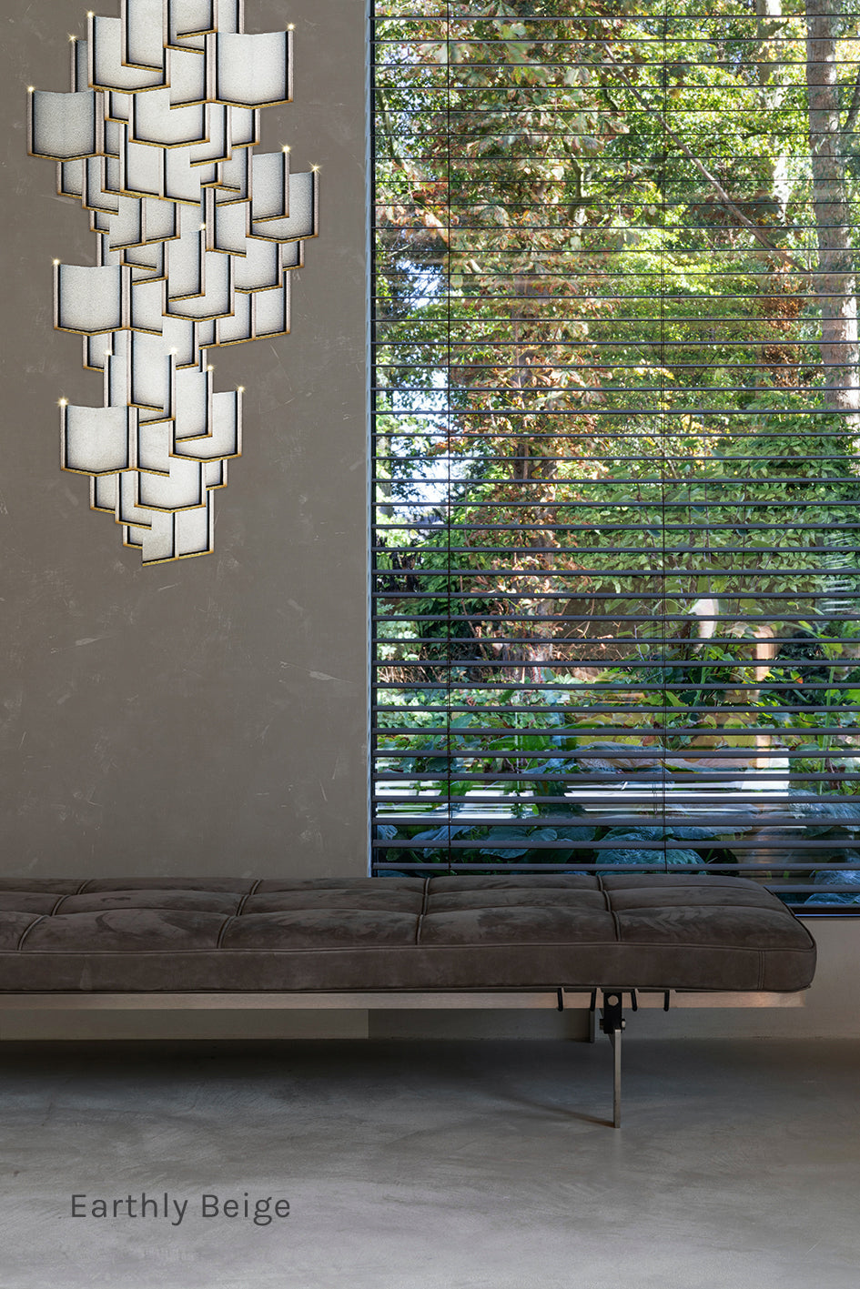 Lattice Systems LED Wallpaper in Various Colors by Meystyle