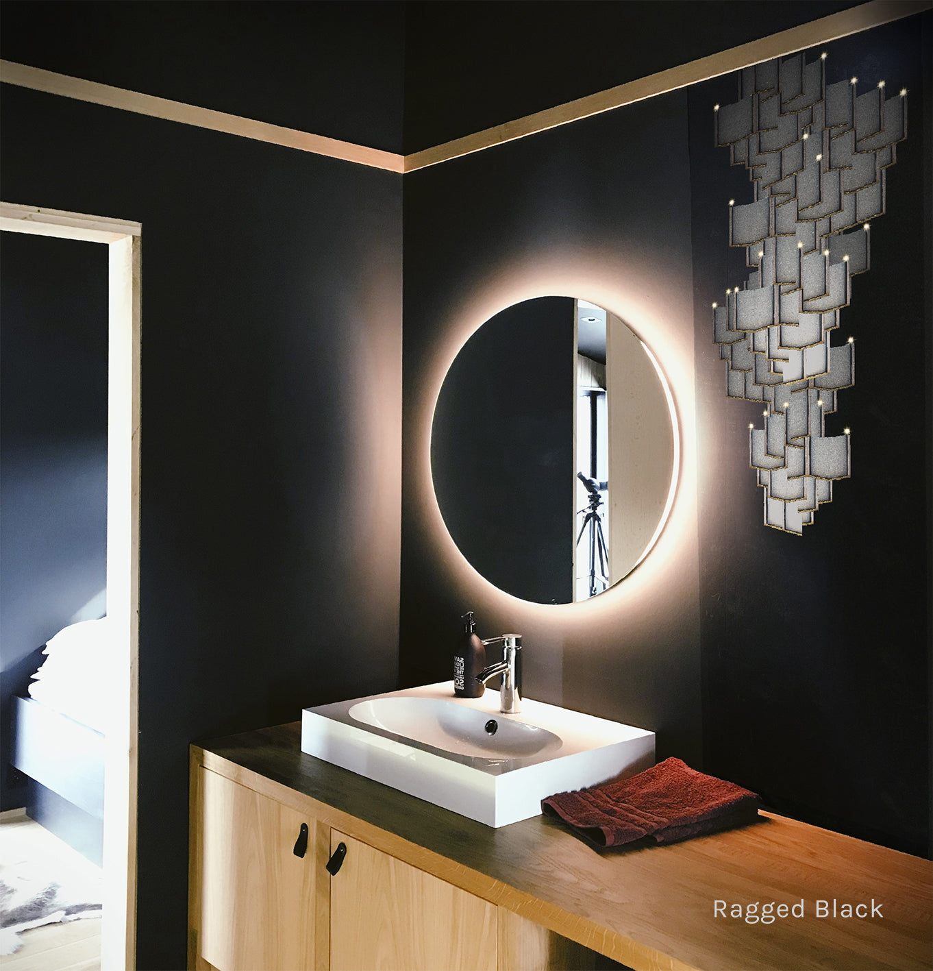 Lattice Systems LED Wallpaper in Various Colors by Meystyle