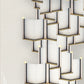 Lattice Systems LED Wallpaper in Various Colors by Meystyle