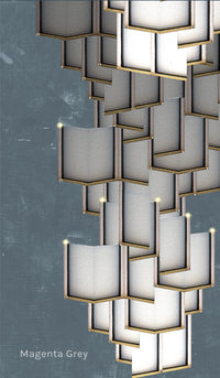 Lattice Systems LED Wallpaper in Various Colors by Meystyle