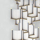 Lattice Systems LED Wallpaper in Various Colors by Meystyle