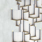 Lattice Systems LED Wallpaper in Various Colors by Meystyle