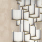 Lattice Systems LED Wallpaper in Various Colors by Meystyle