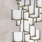 Lattice Systems LED Wallpaper in Various Colors by Meystyle