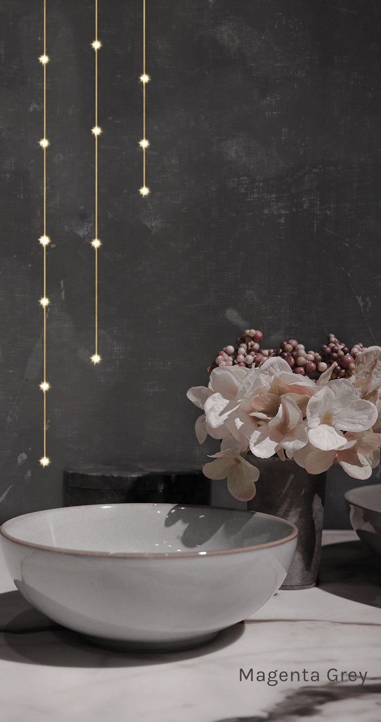 Light Lines LED Wallpaper in Various Colors by Meystyle