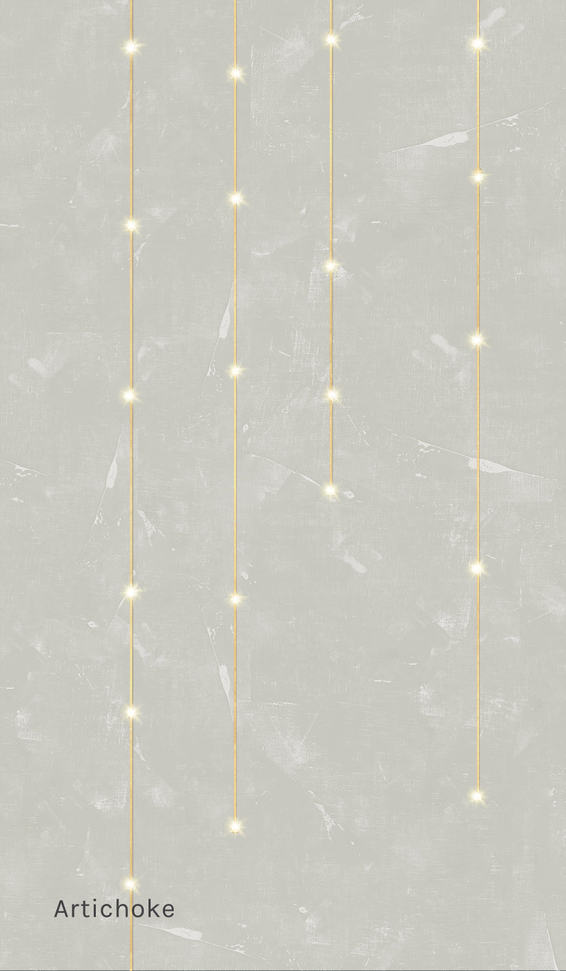 Light Lines LED Wallpaper in Various Colors by Meystyle