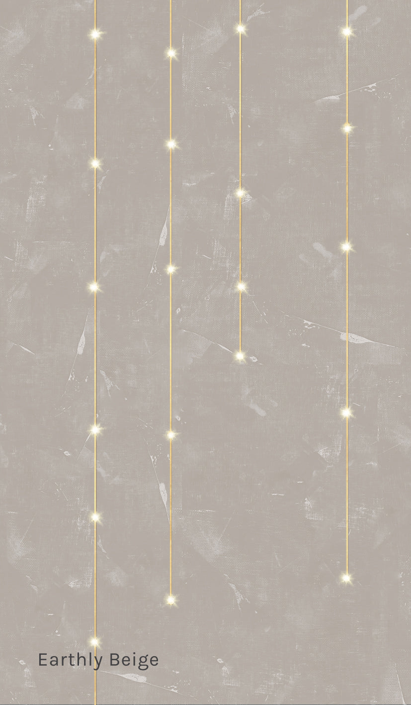 Light Lines LED Wallpaper in Various Colors by Meystyle
