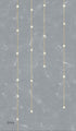 Light Lines LED Wallpaper in Various Colors by Meystyle