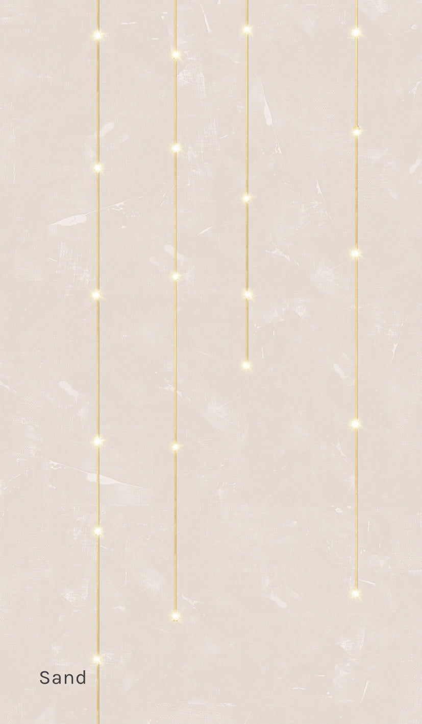 Light Lines LED Wallpaper in Various Colors by Meystyle