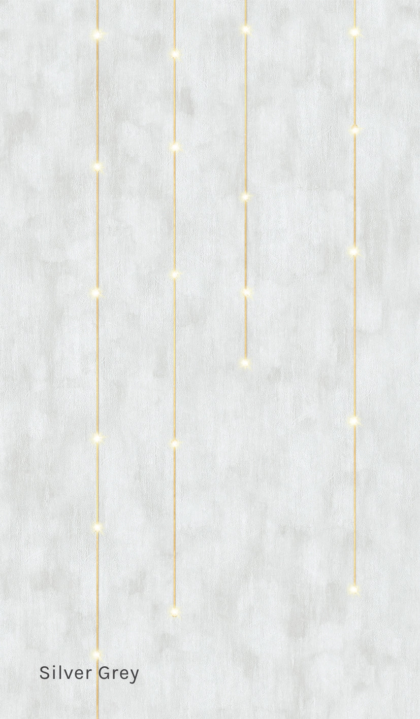 Light Lines LED Wallpaper in Various Colors by Meystyle